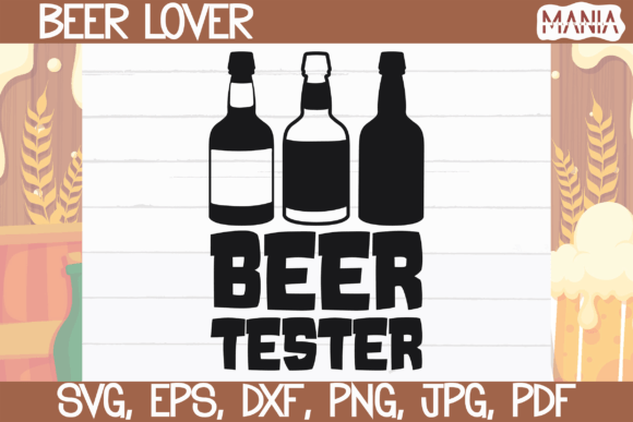 Beer Tester SVG Cut File for Crafters