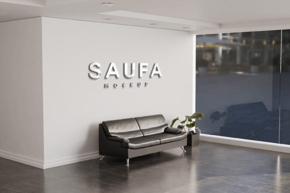 Elevate Your Brand with a Silver Effect Logo Mockup