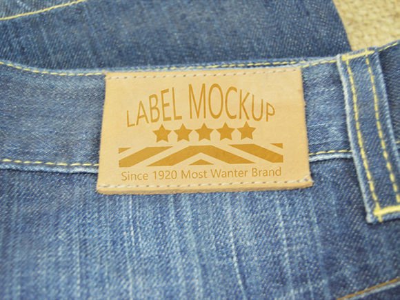 Elevate Your Denim Brand: The Essential Guide to Jeans Leather Label Mockups