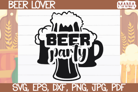 Elevate Your Next Celebration with a Premium Beer Party SVG Cut File