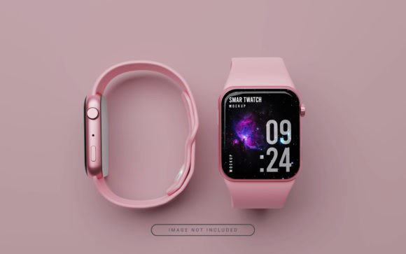 Elevating Brand Presentations with a Realistic Smart Watch Mockup