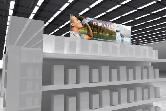 Elevating Retail Branding: The Strategic Power of Super Market Shelf Frame Poster Mockups