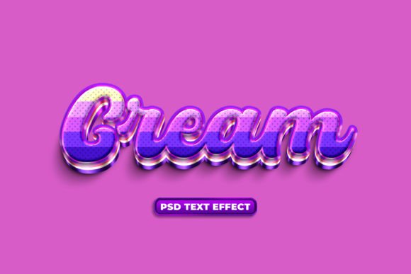 Elevating Visual Identity with the Cute Cream Editable Text Effect