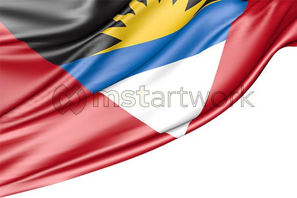 Evaluating the Antigua and Barbuda Flag Isolated for Professional and Creative Projects