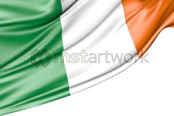 Evaluating the Ireland Flag Isolated on White for Professional and Creative Projects