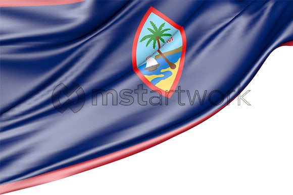 Guam Flag Isolated on White Background: A Practical Guide for Designers and Creators