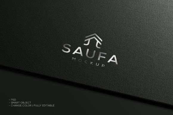 Logo Mockup on Fabricr Texture