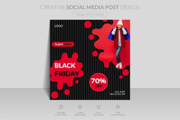 Maximizing Your Sales with a Professional Black Friday Offer Social Media Post