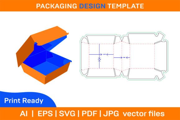 Perfect Burger Box Dieline: Your Custom Packaging Guide