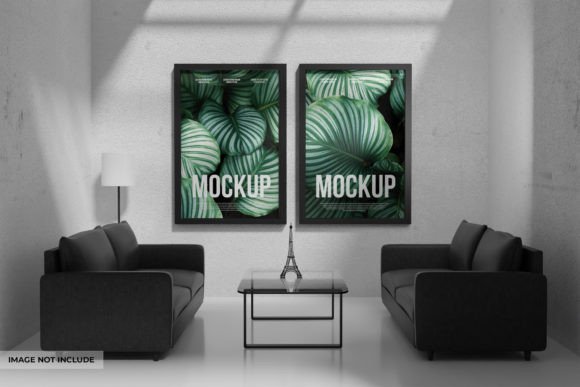 Photo-Poster Frame Mockup: A Visual Guide
