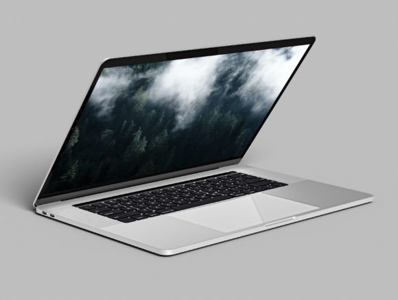 Professional Notebook Laptop Mockup for Designers
