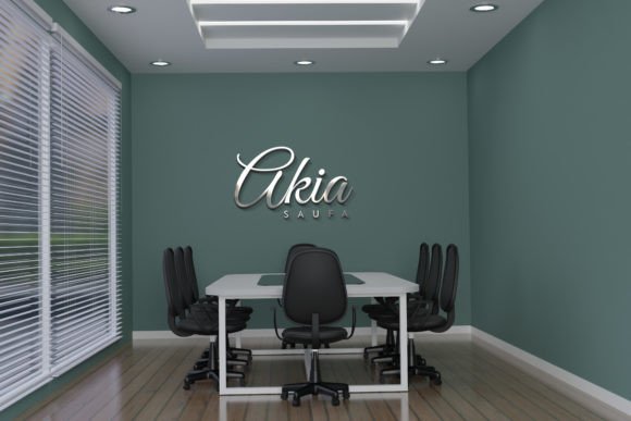 Realistic Logo Office Room: A Professional Design Solution