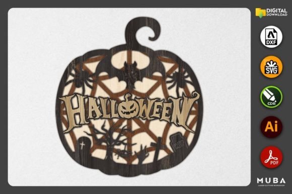 Strategic Implementation of Halloween Layered Decoration SVG for Professional Makers