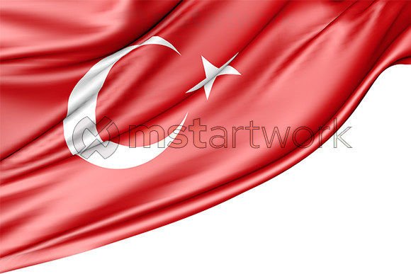Unlocking Creative Potential: The Versatility of a 3D Turkey Flag Isolated on White Background