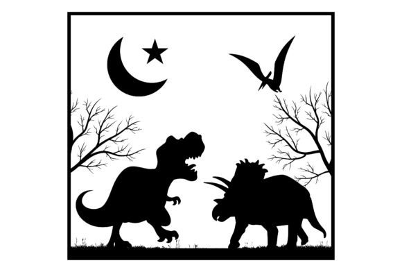 Unlocking Creative Potential with Dinosaurs at Night SVG Designs