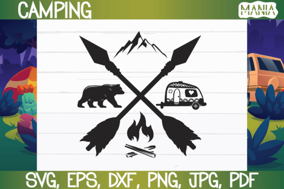 Unlocking Outdoor Creativity with Premium Compass and Camping SVG Bundles
