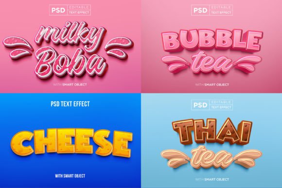 Unlocking Professional Design: A Guide to the Liquid Text Effect Bundle in 4 Variation