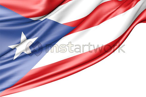 Unlocking the Power of High-Resolution Puerto Rico Flag Isolated on White Background for Modern Design